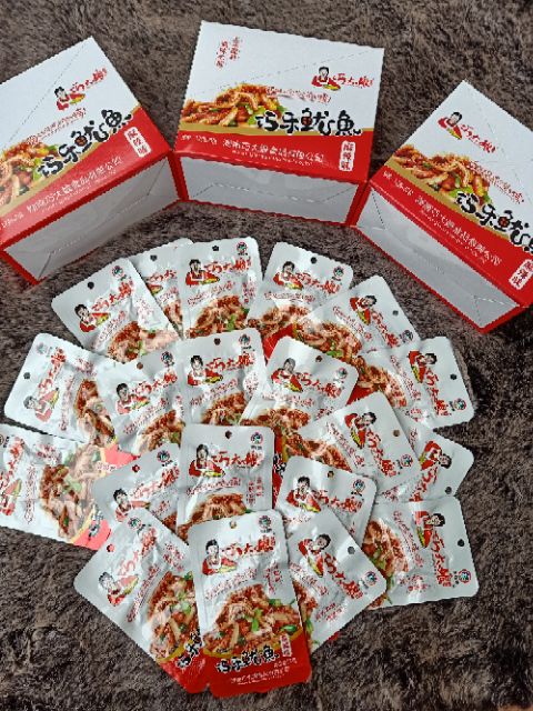 Mực xào cay Hồ Nam 10 gói | BigBuy360 - bigbuy360.vn