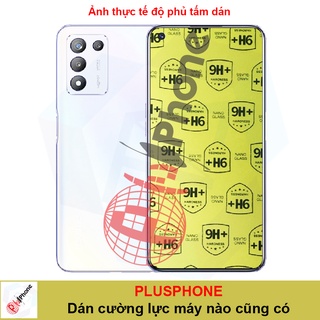 Dán cường lực dẻo nano trong hoặc nhám cho Realme Q3s
