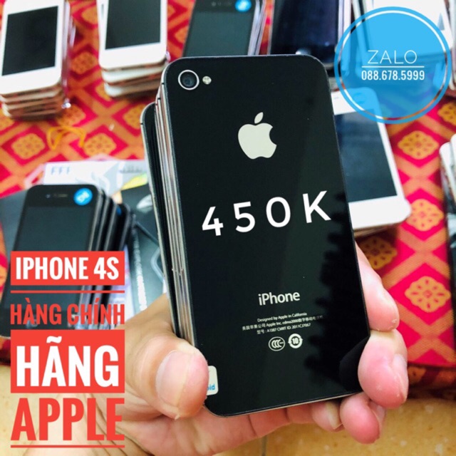 [Siêu Rẻ] Điện thọai iphone 4S chính hãng