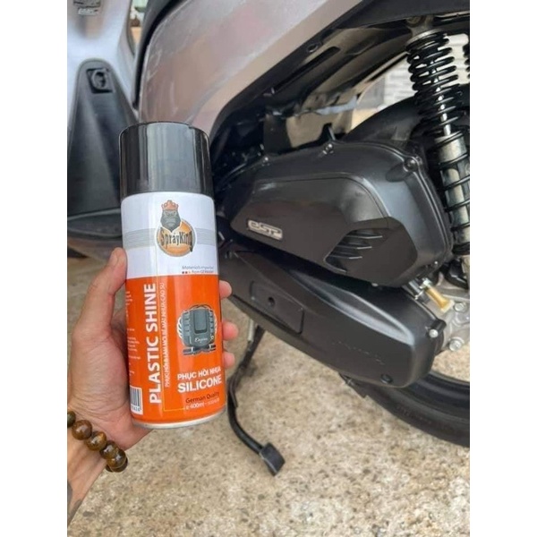 Chai xịt 400ml Phục hồi nhựa nhám Sprayking