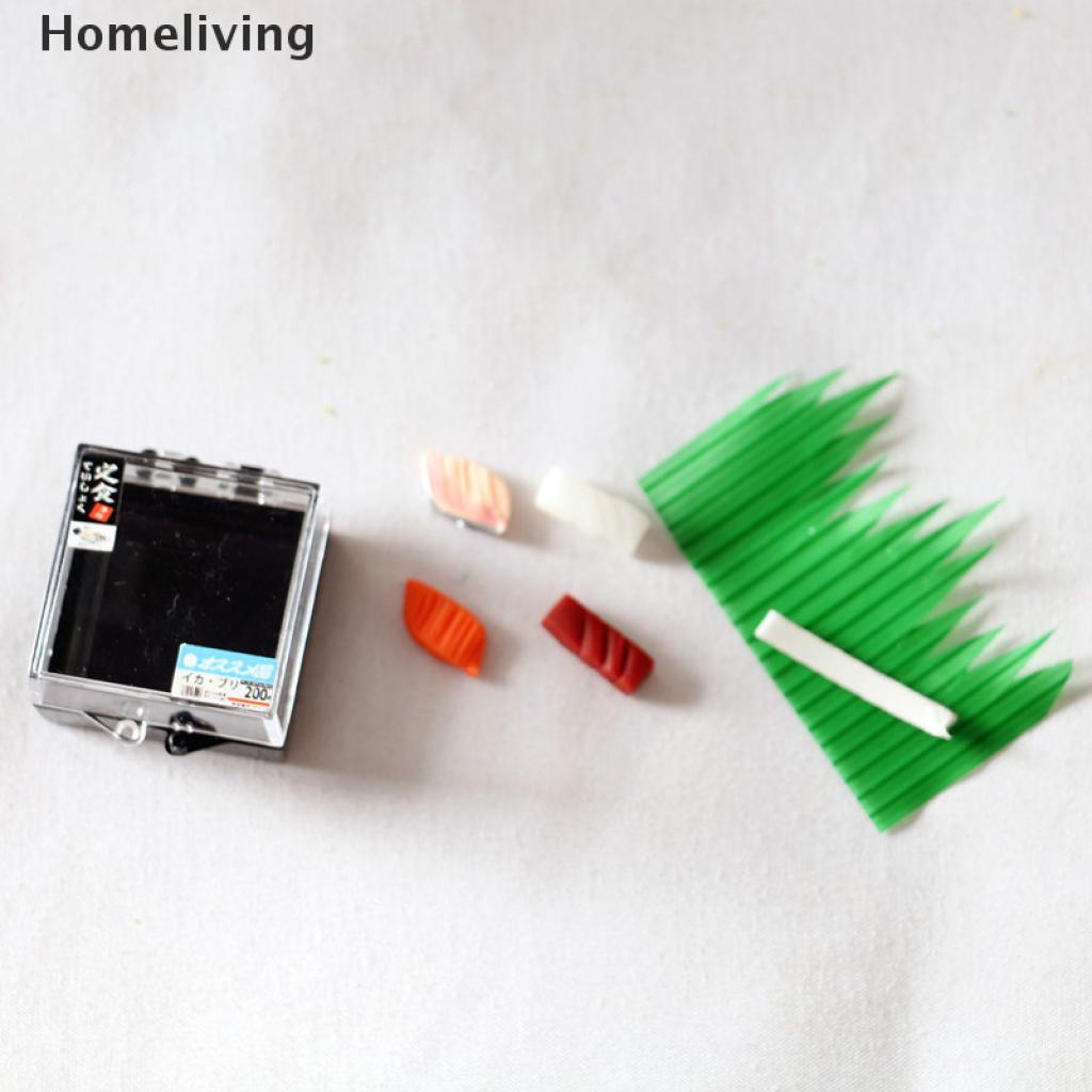 Mô Hình Sushi Mini Tỉ Lệ 1 / 6 Trang Trí Nhà Búp Bê