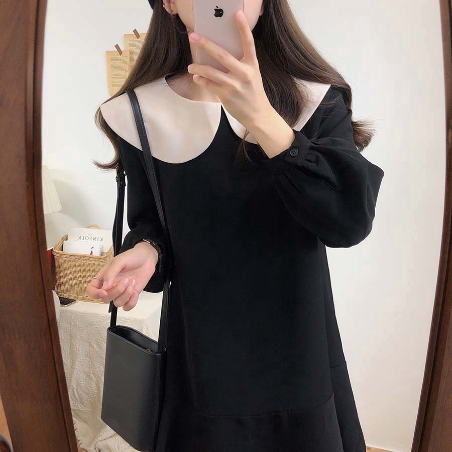 Đầm nữ SUXI kiểu dáng cổ điển thời trang phong cách Hàn Quốc