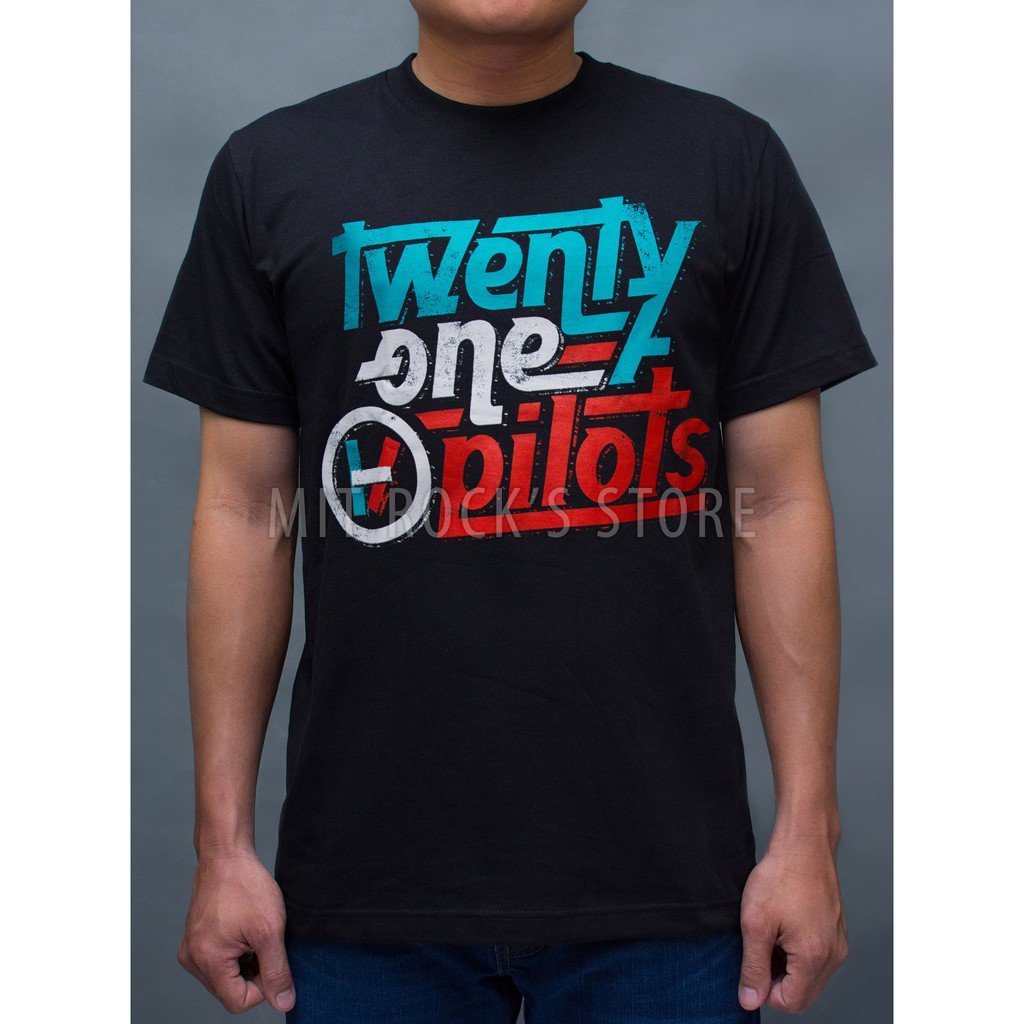 Áo Twenty One Pilots  - Rock band tee - Áo Rock - Size S, M, L, XL, XXL - Áo Thái Lan