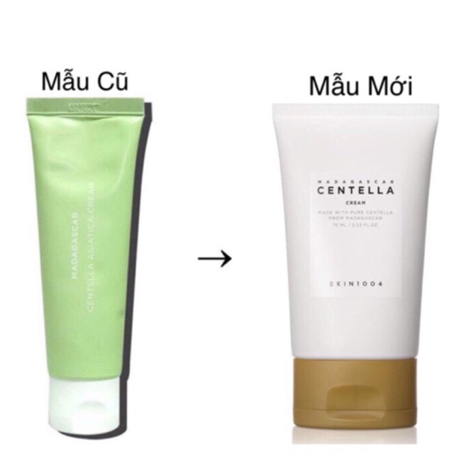 Kem Dưỡng Rau Má Skin1004 Madagascar Centella Cream 75g Chính Hãng