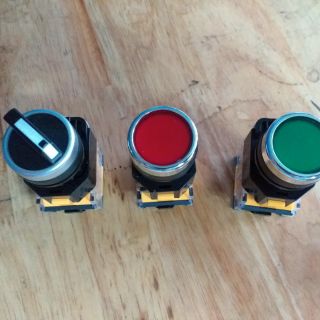 Nút nhấn nhả xanh, đỏ công tắc 2 vị trí.