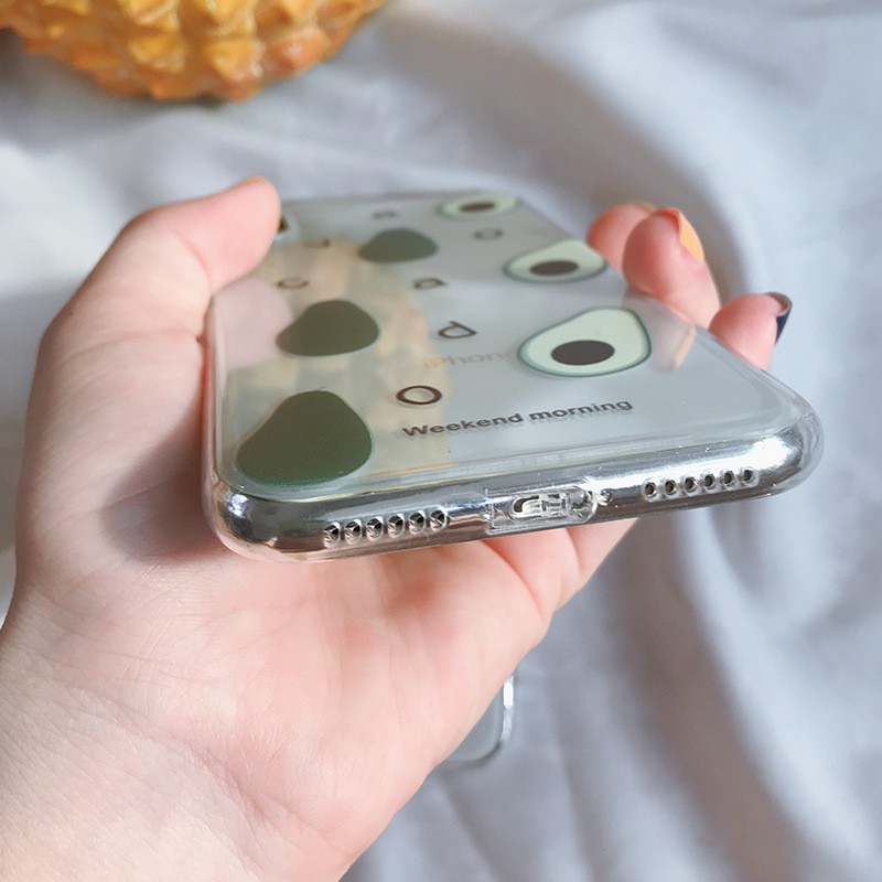 Ốp lưng iphone Bơ - ĐÀo  6 6plus 6s 6s plus 7 7plus 8 8plus x xs xs max 11 11 pro 11 promax12 12promax-t46