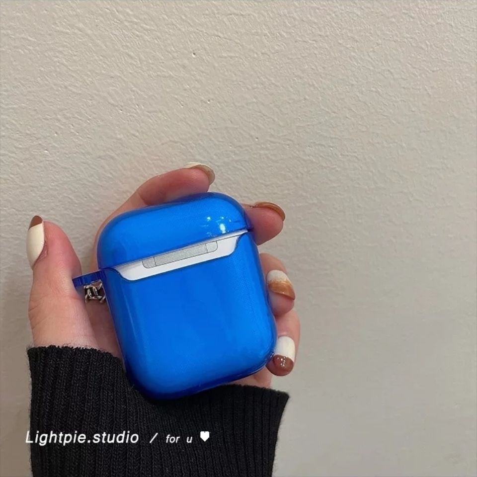 Vỏ Bảo Vệ Hộp Sạc Tai Nghe compatible fo airpPods 3 Pro 1/2 gen Pro Bằng Silicon Dẻo Thiết Kế Đơn Giản Thời Trang