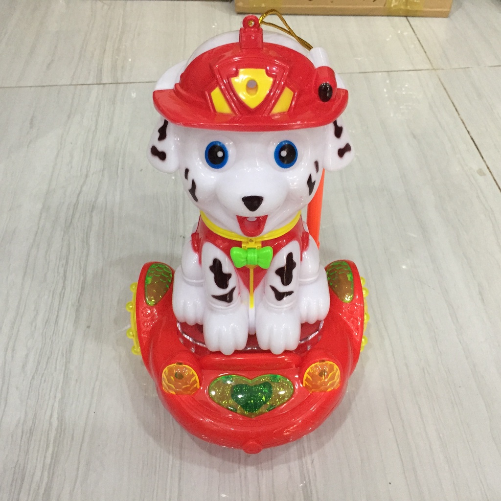 Chó Cứu hộ tự di chuyển nhạc đèn vui nhộn