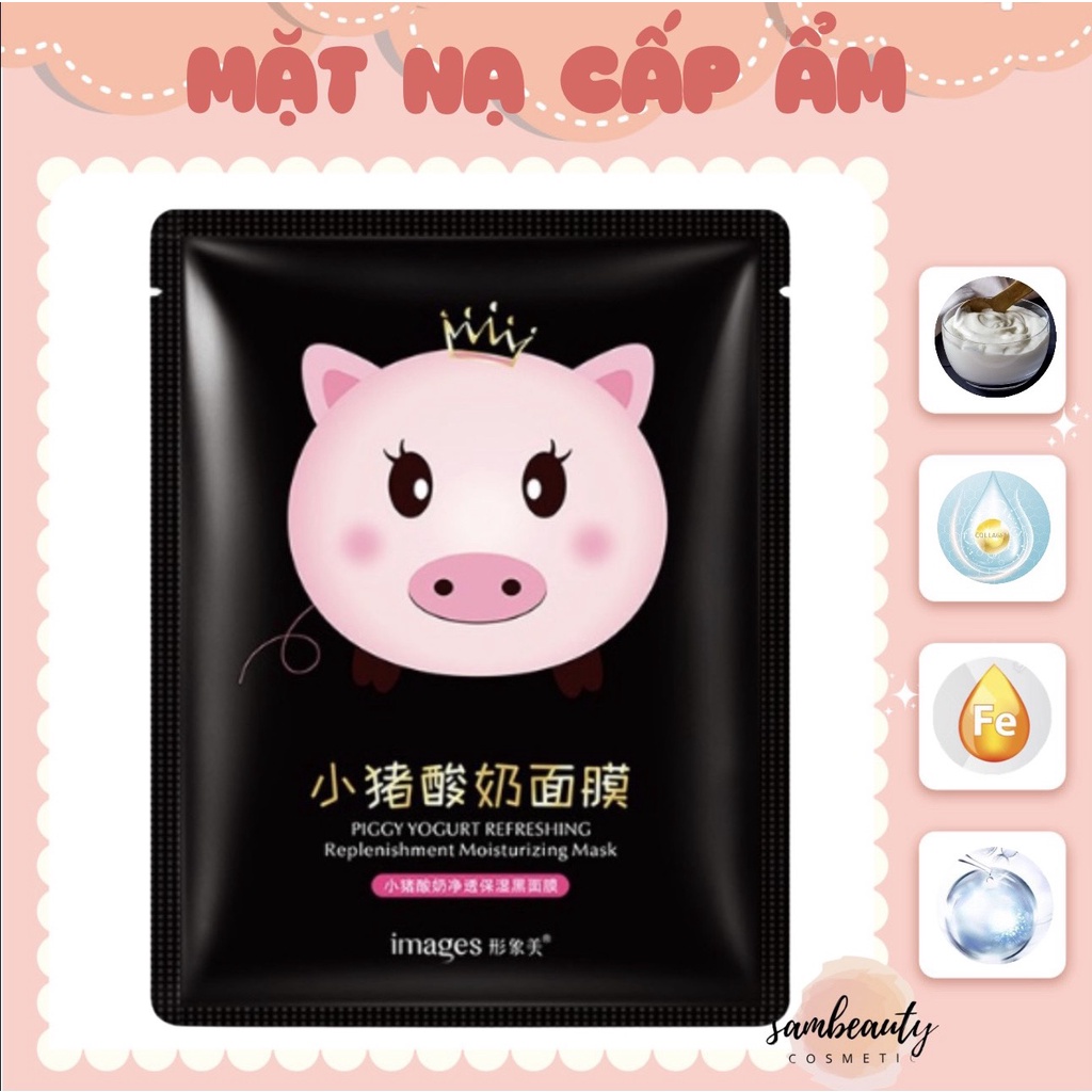 MẶT NẠ SỮA CHUA HEO CẢI THIỆN LÀN DA MỤN PHỤC HỒI DƯỠNG TRẮNG HIỆU QUẢ SamBeauty