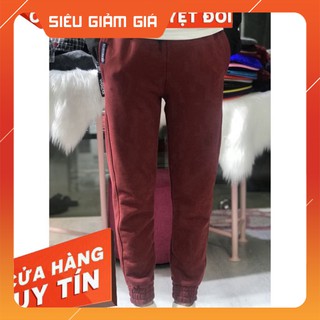 [xuất khẩu]  Quần jogger thun da cá nam nữ cao cấp
