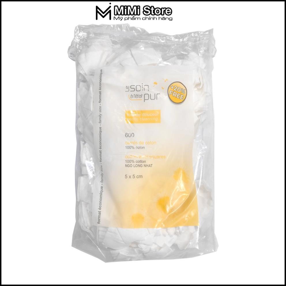 BÔNG TẨY TRANG TETRA LE SOIN LARETAT PUR 600 MIẾNG CỦA PHÁP