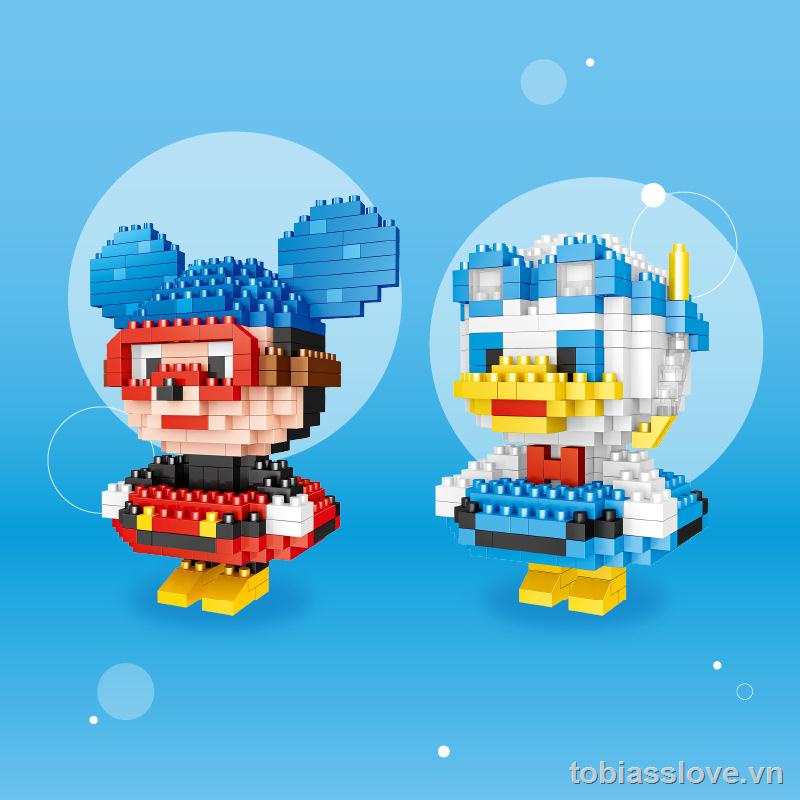 ❤️ HÀNG CÓ SẴN TRONG KHO 100% ❤️Khối xây dựng Bộ Đồ Chơi Lắp Ráp DIY Hình Búp Bê Hoạt Hình Dành Cho Bé Trai Và Bé Gái đồ chơi trẻ em quà Họa Tiết Hoạt Hình