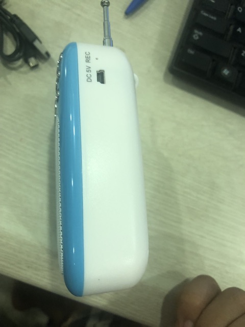 Mic + Loa trợ giảng mini chuyên nghiệp zangsong s30 cho Giáo viên, Giảng viên - Màu xanh Blue