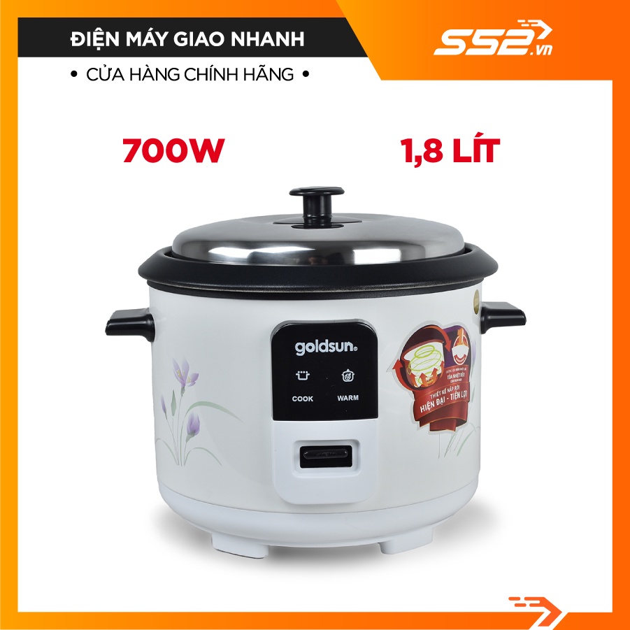 Nồi cơm điện Goldsun GRC5100-Hàng Chính Hãng