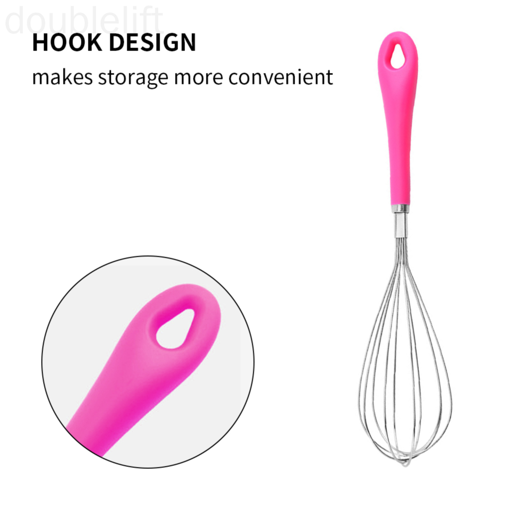 Dụng cụ đánh trứng làm từ thép không gỉ tiện lợi cho nhà bếp