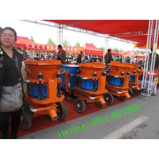Máy phun vẩy bê tông pz5 pz7