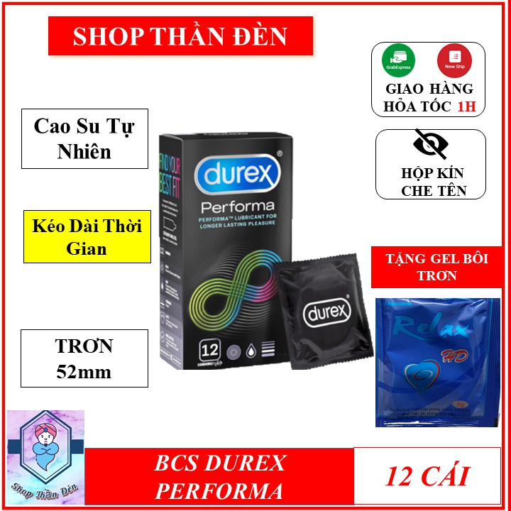 Bao cao su Durex Performa Kéo dài thời gian