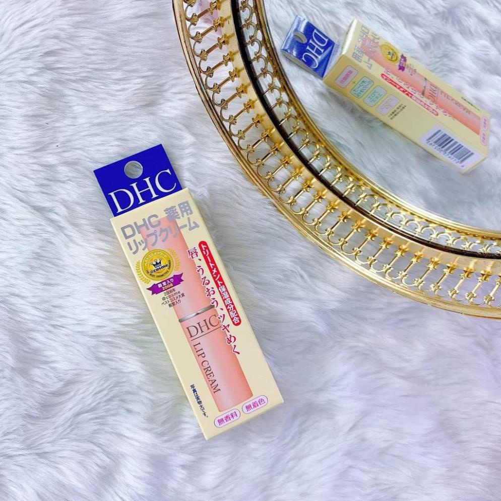 Son Dưỡng Môi D H C Color Lip Cream  Nhật Bản Không Màu Và Màu Cam, Đỏ, Hồng