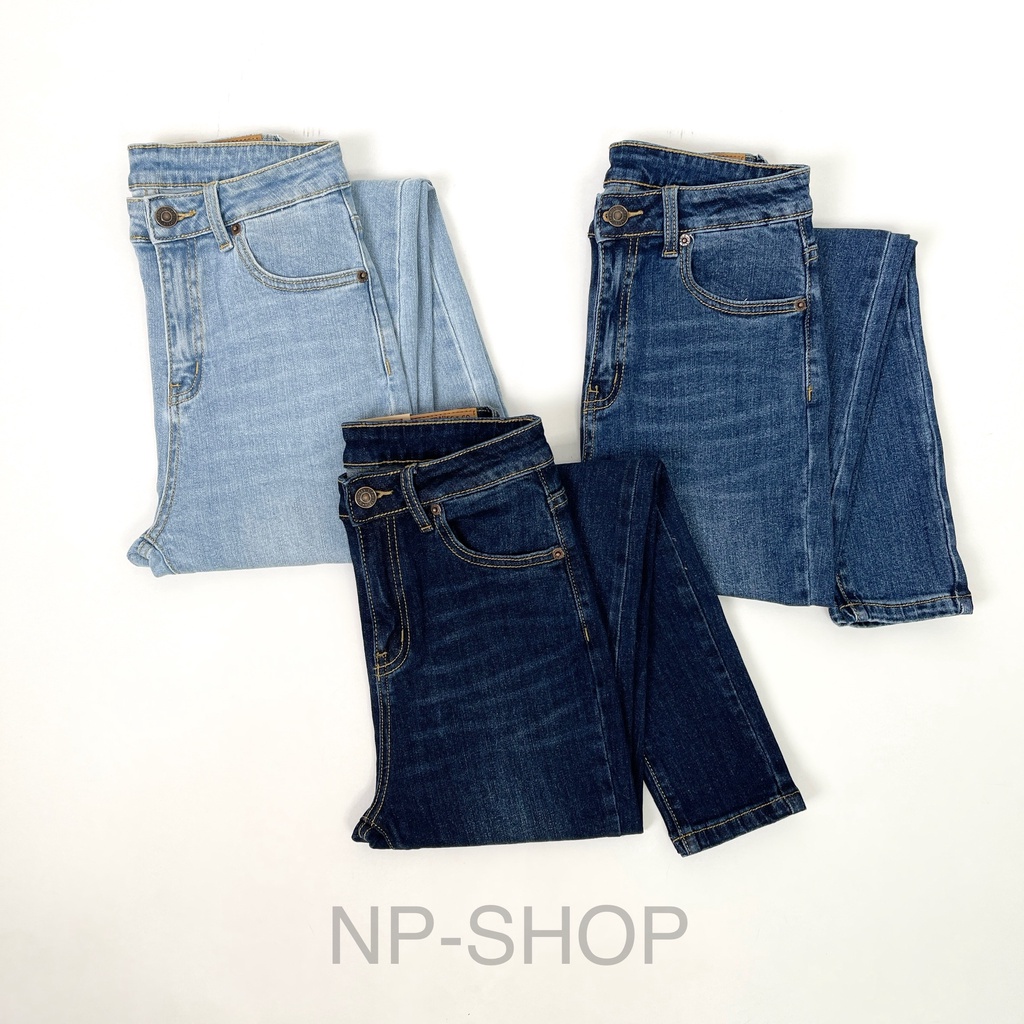 Quần jean nữ lưng cao NPSHOP skinny jeans siêu tôn dáng , quần bò nữ cao cấp dáng ôm basic