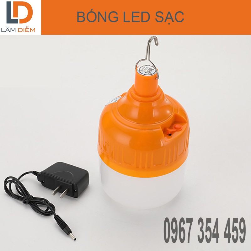 Bóng led bulb sạc tích điện kín nước siêu sáng