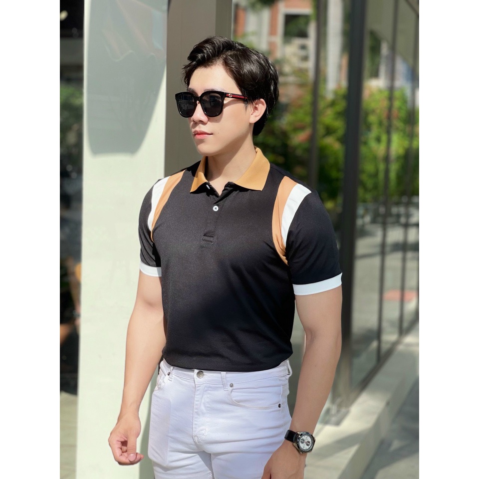 Áo polo nam cổ bẻ vải cá sấu Cotton xuất xịn,chuẩn form, sang trọng - thanh lịch TB021