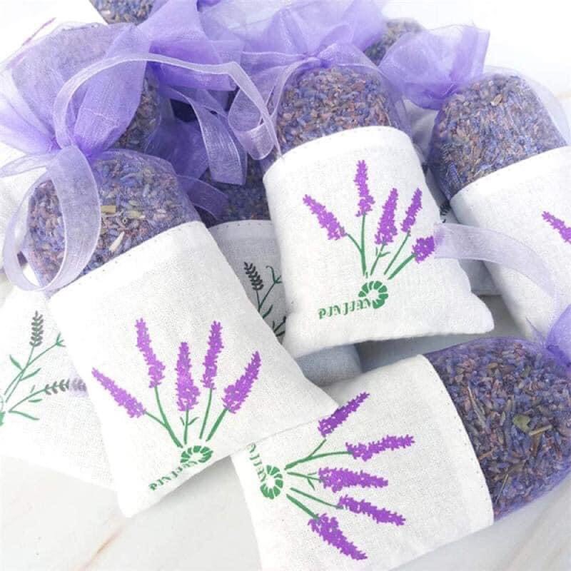 TÚI THƠM NỤ HOA KHÔ LAVENDER NGUYÊN CHẤT KHỬ MÙI NHANH HƯƠNG THƠM DỊU NHẸ