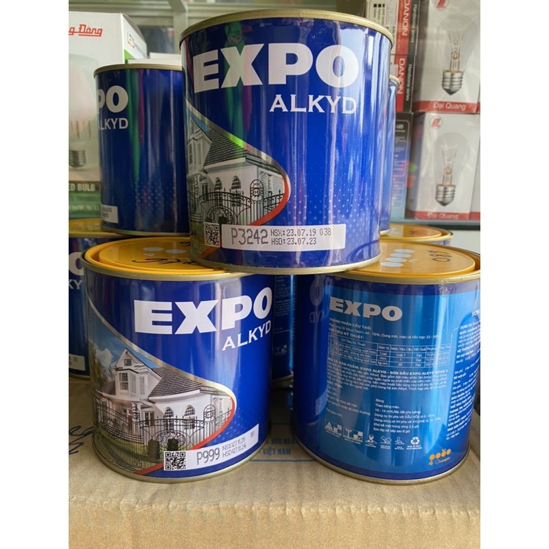 EXPO ALKYD - SƠN DẦU EXPO ALKYD BÓNG 800ml