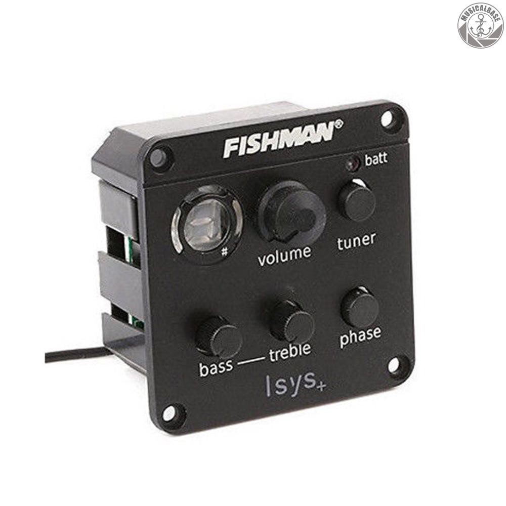 Pickup Fishman ISYS+ Có Bộ Cân Bằng Dành Cho Đàn Guitar