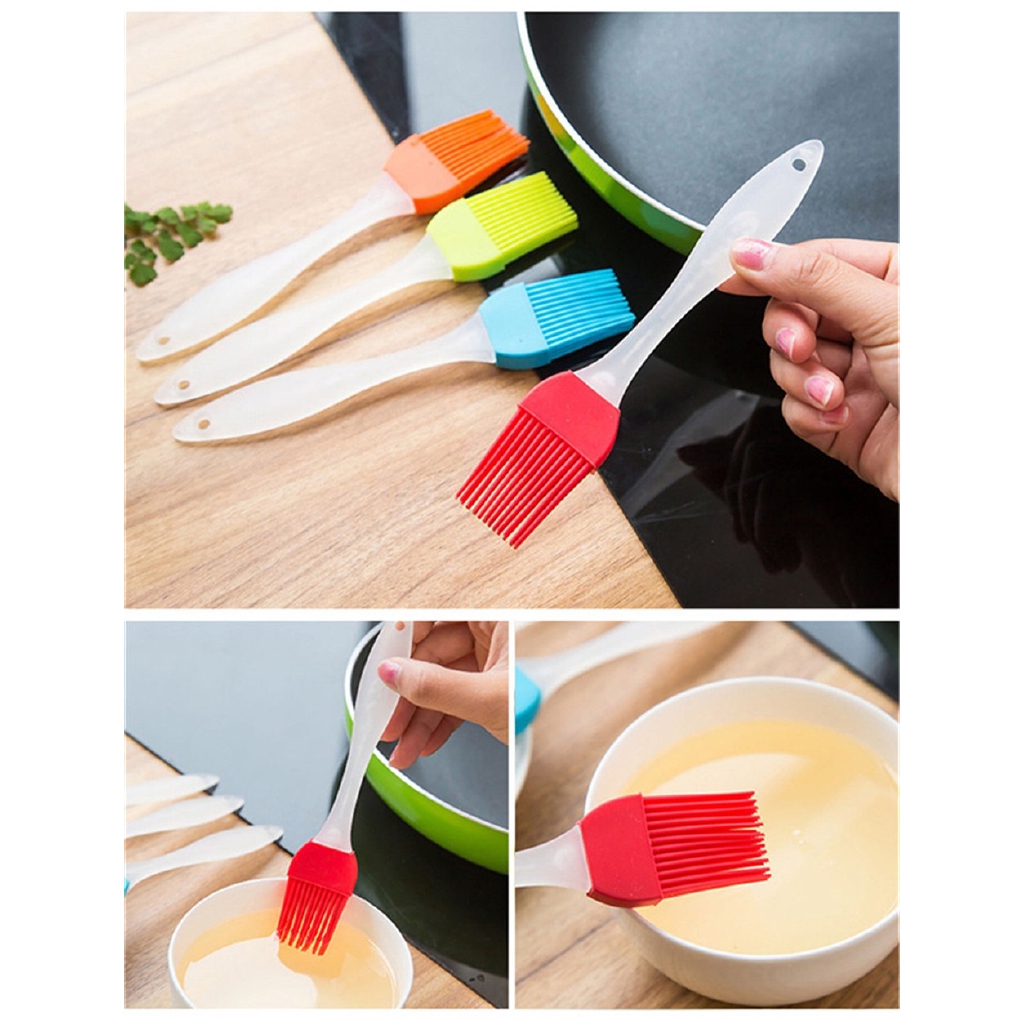 Silicone Pastry Bread Oil Cream Brush Baking Bakeware BBQ Cake Cooking Kitchen Baking Tools