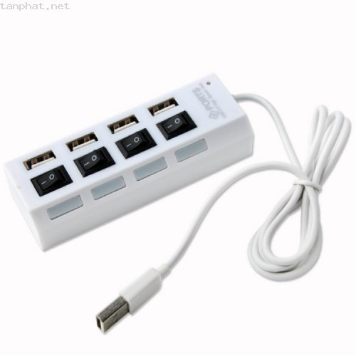 Hub Chia 4 Cổng USB - dây dài 45cm - hub usb 4 port