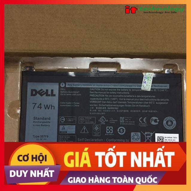 🎁 Pin Laptop DELL 7559 (ZIN) - 6 CELL - Inspiron 15-7000 7559, 357F9 71JF4