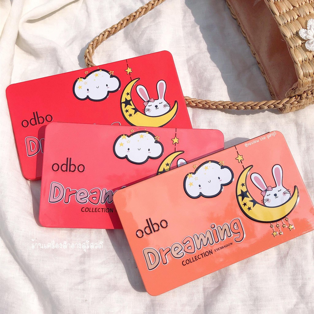 Bảng phấn mắt Odbo Dreaming 18 ô Thái Lan