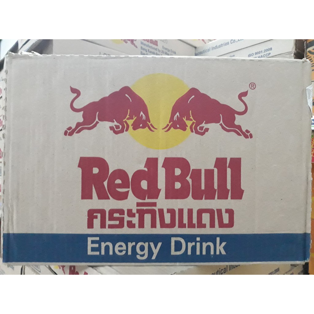 Thùng Bò Húc 250ml Thùng 4 Lốc 24 Lon