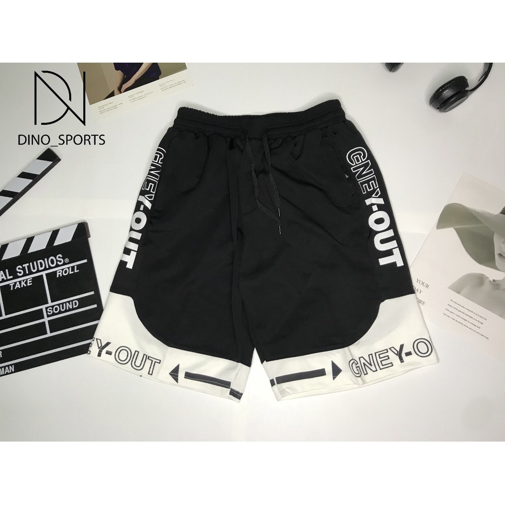 Quần đùi nam DINO SPORTS quần lửng dáng thể thao năng động trẻ trung, hoạt động thoải mái