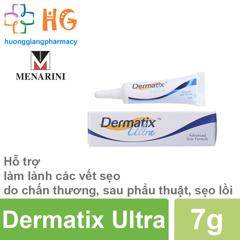 Gel bôi sẹo Dermatix Ultra - Giúp làm lành các vết sẹo do chấn thương, sau phẩu thuật, vết sẹo phì đại (Tuyb 15g)