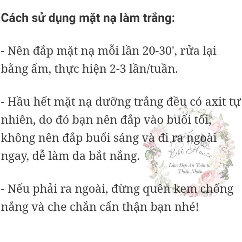 BỘT DIẾP CÁ HANDMADE NHÀ BỘT