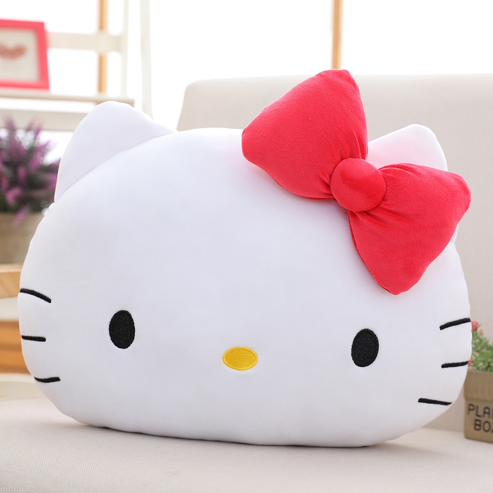 Sanrio Gối Ôm Nhồi Bông Giữ Ấm Tay Hình Hello Kitty mymelody purin