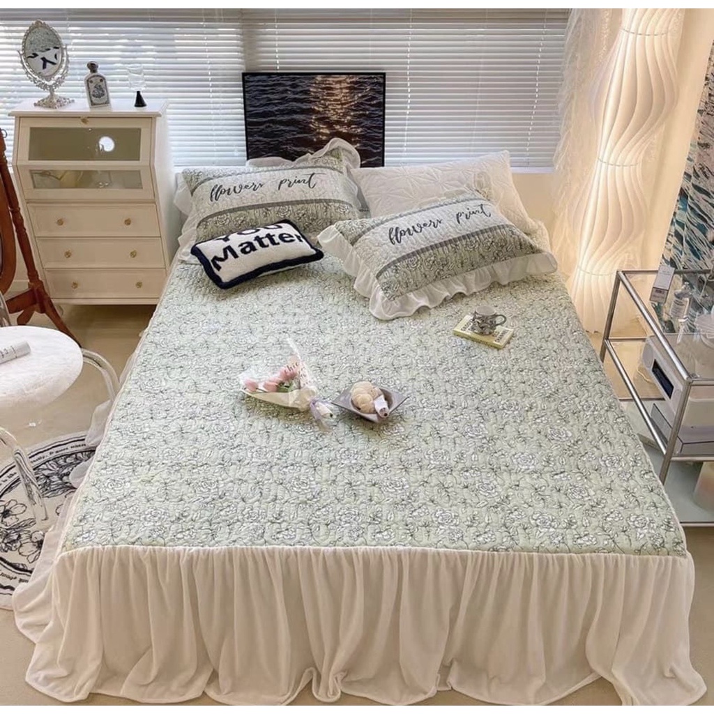 Thảm nỉ tuyết tơ siêu mềm mịn có bèo xinh xắn, Chất nỉ siêu lì mềm mượt làm ấm nhanh sẵn đủ kích thước sẵn hàng