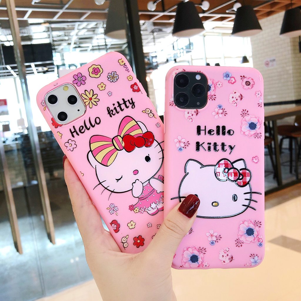 SAMSUNG HELLO KITTY Ốp Lưng Tpu Họa Tiết Hình Chú Mèo Dễ Thương Cho Samsung J2 J8 J730 J710 J7 J5 J4 J6 J530 J510 J310 Grand Prime Plus 2018