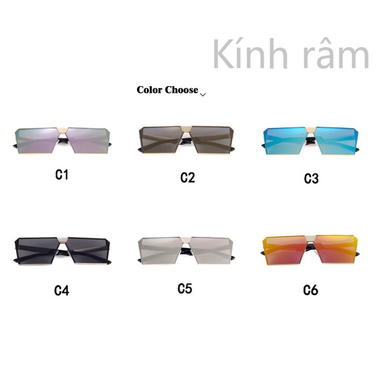 Kính mát gọng kim loại sang trọng cho nữ