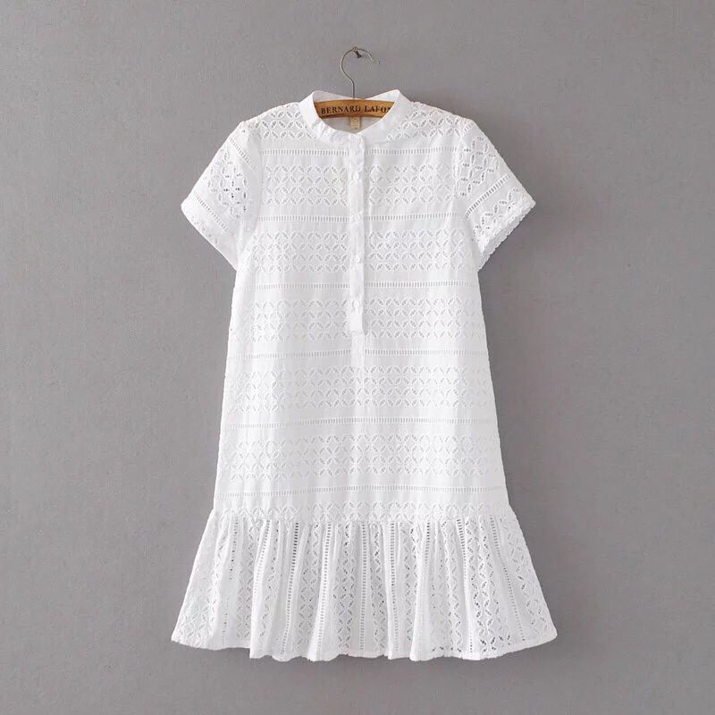 Váy thô trắng siêu xinh