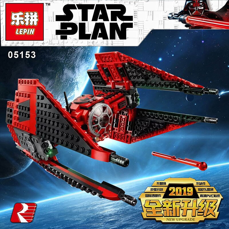 Lego - Lari 11422 ( Xếp Hình Tàu Không Gian TIE Fighter 514 Mảnh )