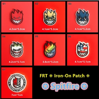 1 Sticker Ủi Thêu Logo Spitfire