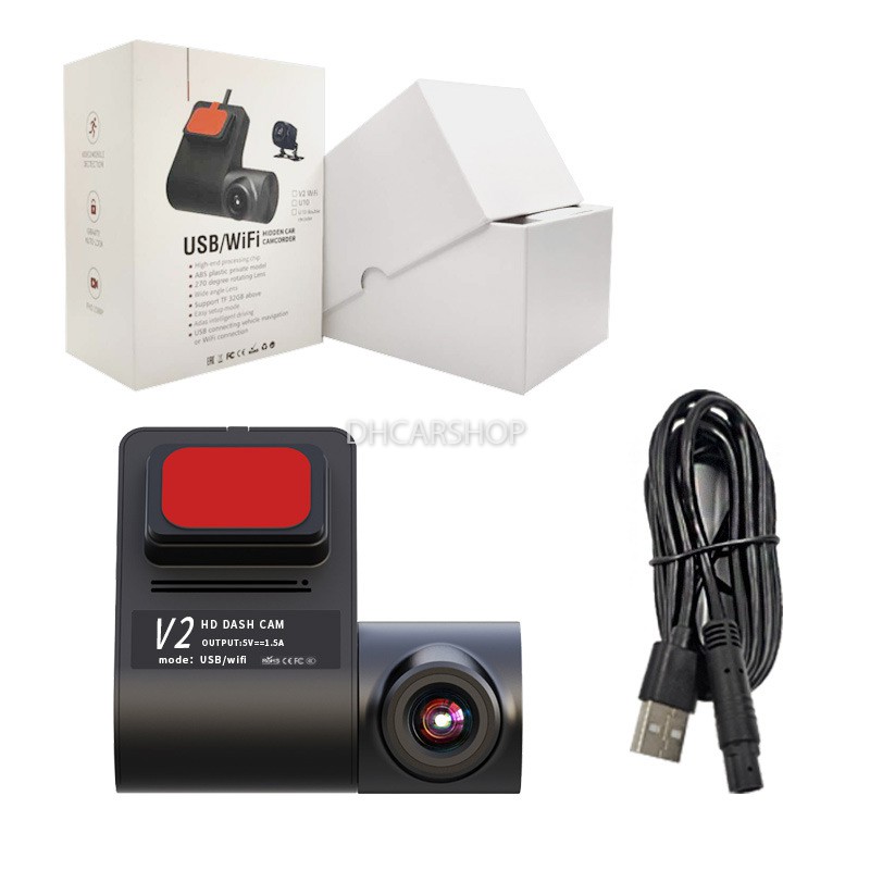 Ryza U10 V2 WIFI Camera Hành Trình Cho Màn Hình Android, Cảm Biến Sony, kêt nối điện thoại [Freeship]