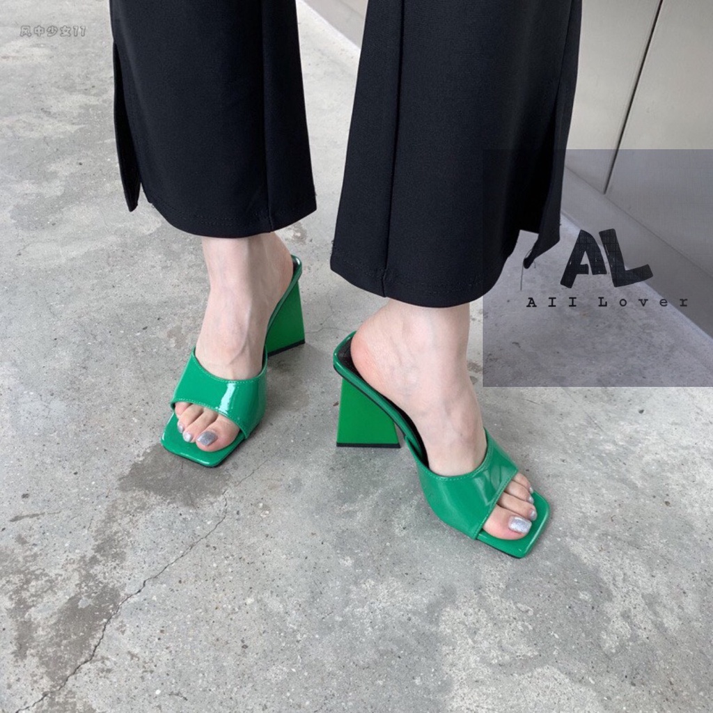 GUỐC NỮ ALI LOVER - DÉP CAO GÓT QUAI NGANG 9 PHÂN - AD211159