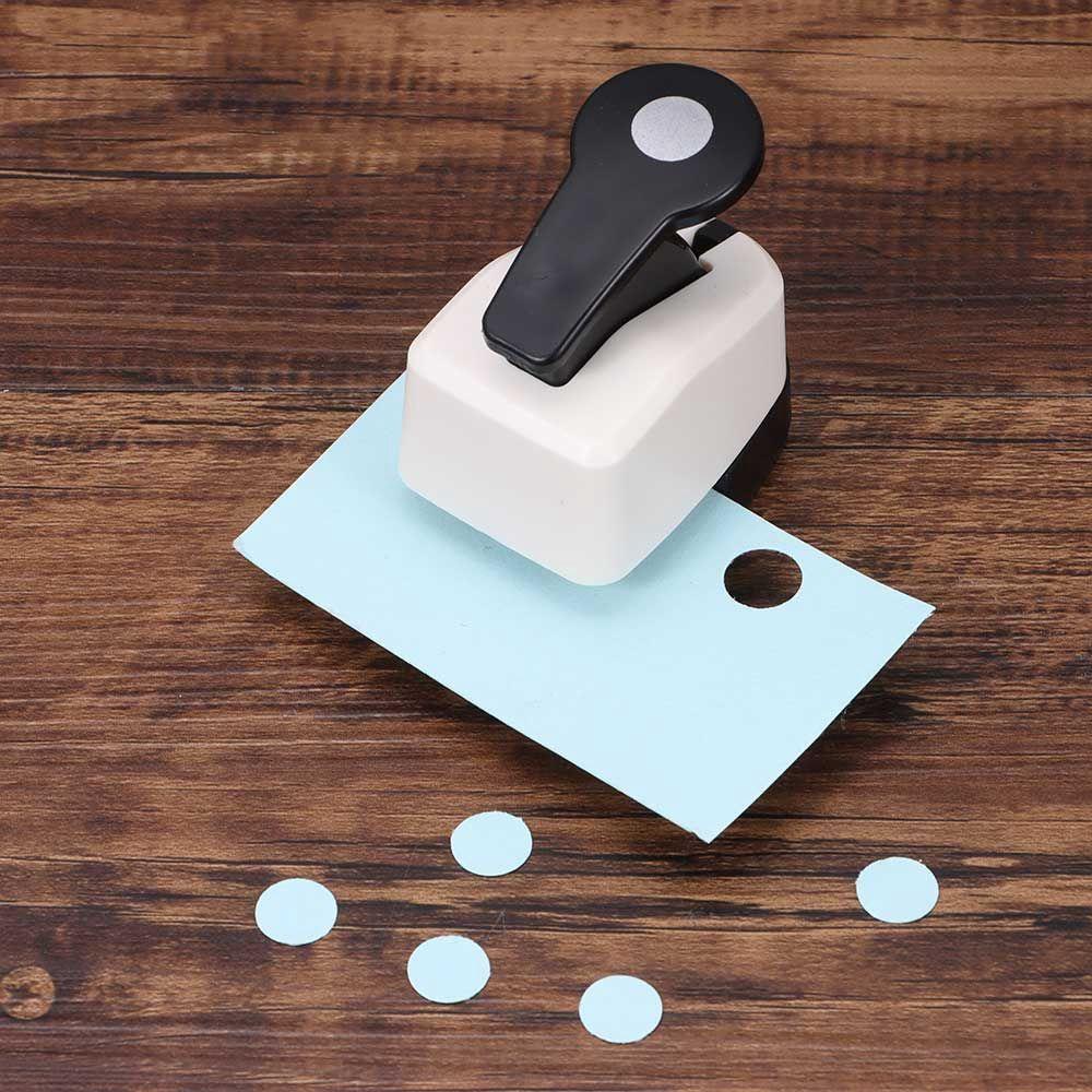 Thẻ Cắt Giấy Hình Tròn Mini Hỗ Trợ Giáo Dục Bé