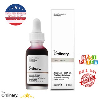 Thanh tẩy da AHA 30% + BHA 2% Peeling Solution [The Ordinary]