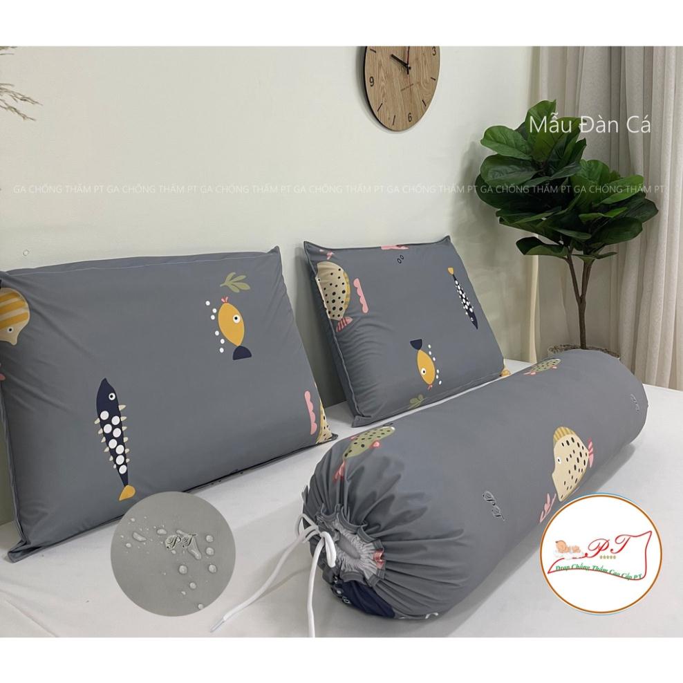 Drap chống thấm cao cấp PT, chất thun lụa, mềm, mịn , mát, chống thấm tốt,không bai xù, nhận may đủ size