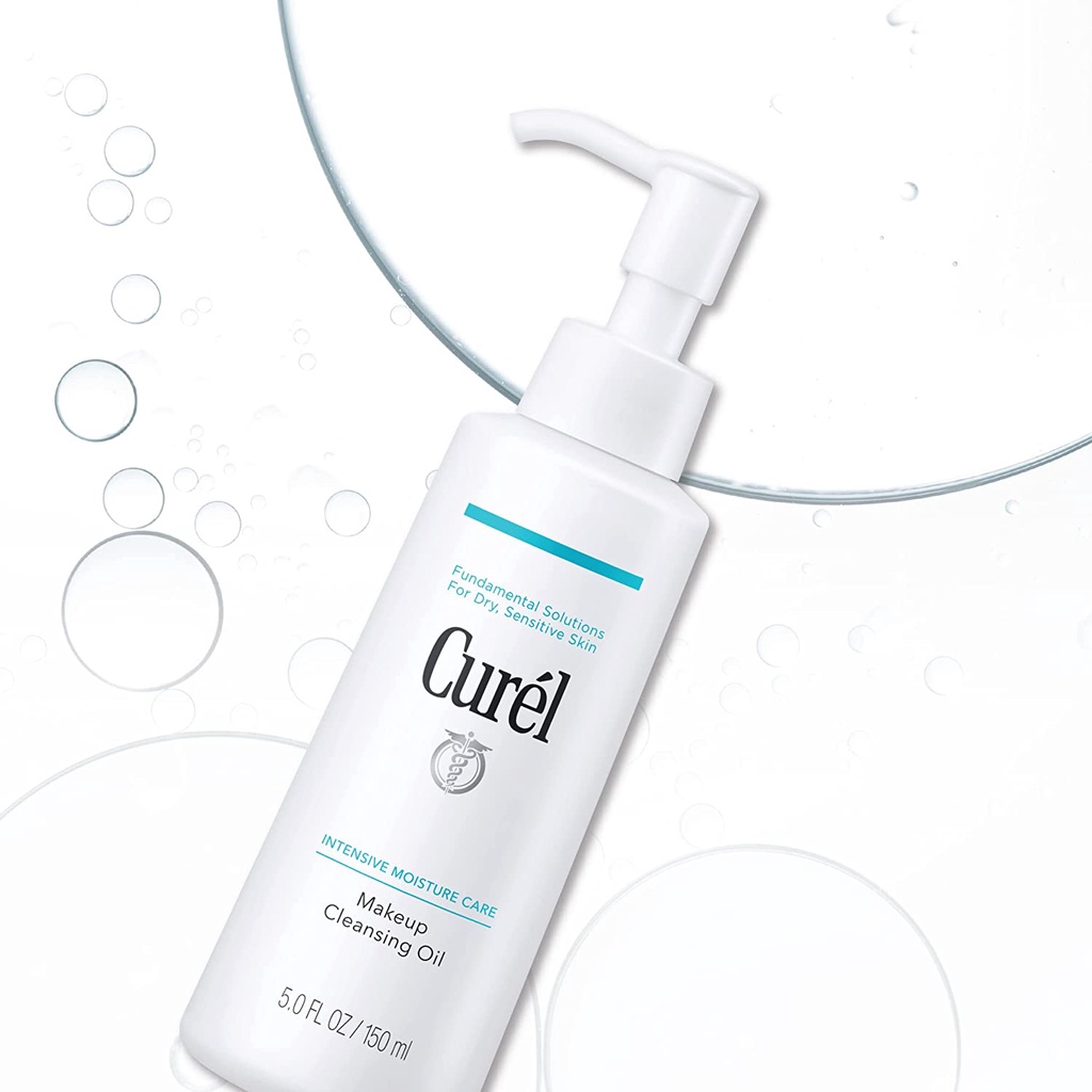 Dầu Tẩy Trang Curél Cấp Ẩm Chuyên Sâu Intensive Moisture 150ml