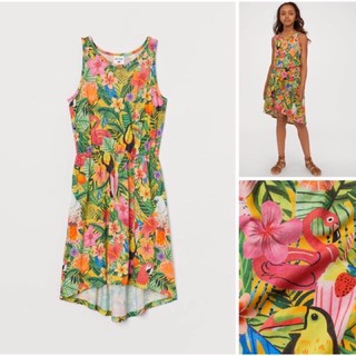 Váy bé gái lớn hoạ tiết mới lạ xinh săn sale US size 12-14y